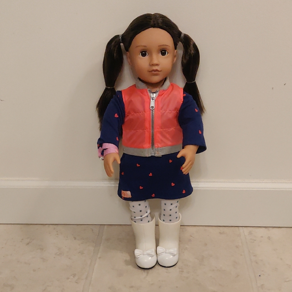 Our generation 18-inch doll Brown Eye And Long Hair